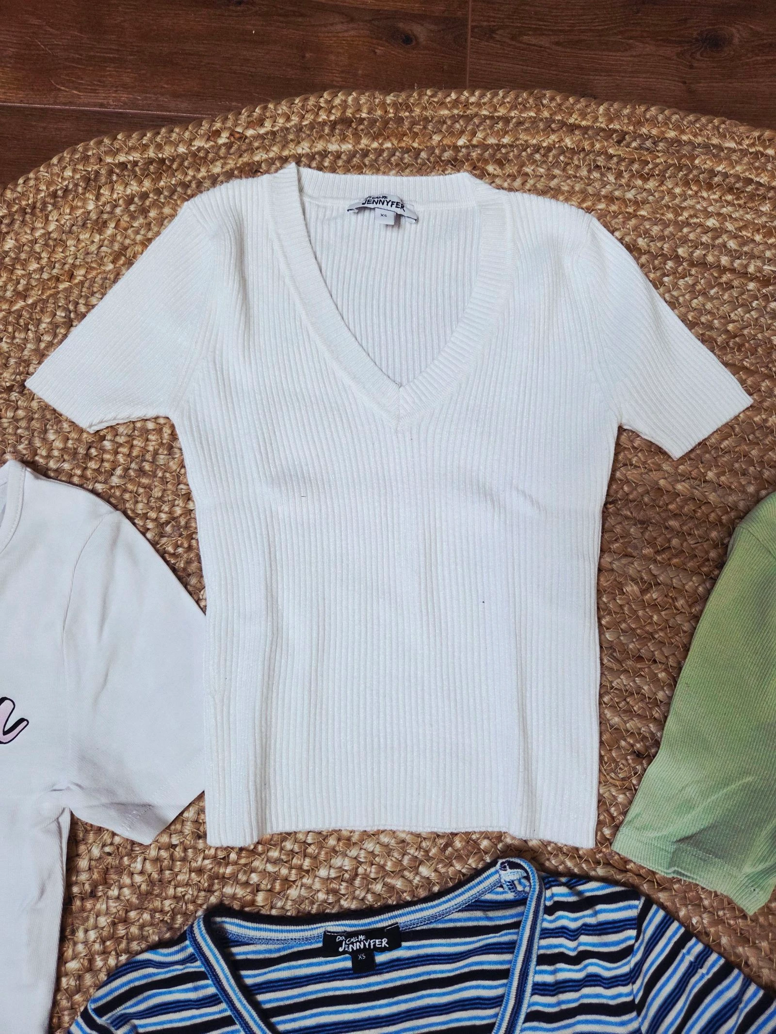 Lote roupas verão PP camisetas shorts vestido – photo 6
